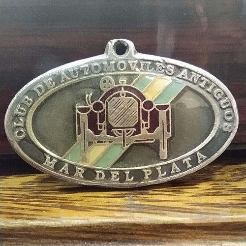 Antigua Medalla Club De Automóviles Antiguos Mar Del Plata