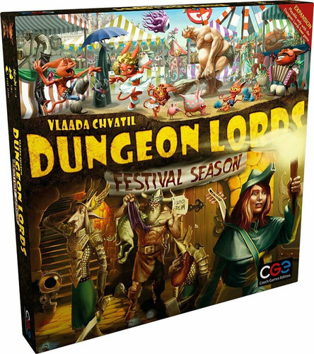 Dungeon Lords Festival Season (inglés) Aldea Juegos