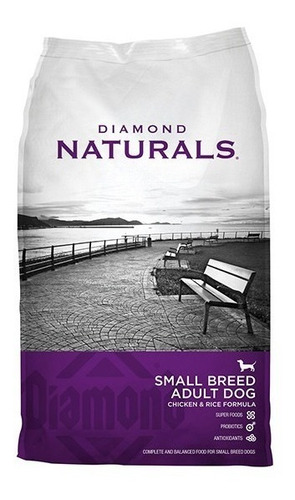 Diamond Naturals Small Breed Adult Chicken & Rice 18 Lbs/8kg