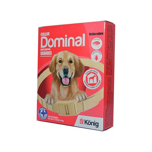 Pulgas Garrapatas Collar Dominal - Perros Grandes