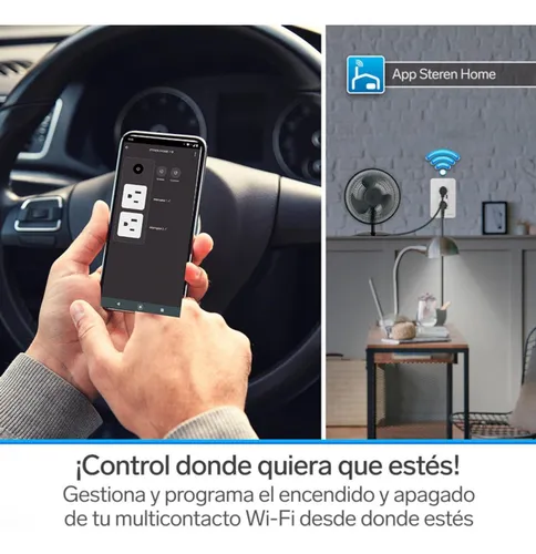 Doble contacto Wi-Fi* y cargador USB, con placa para pa