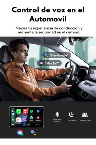Android Auto Inalambrico Car Play 2 En 1 Adaptador Usb Smart Negro