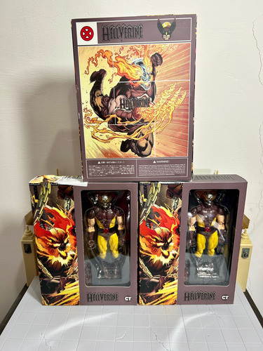 Hellverine Ct Toys Marvel Legends Mafex Wolverine (Usado)