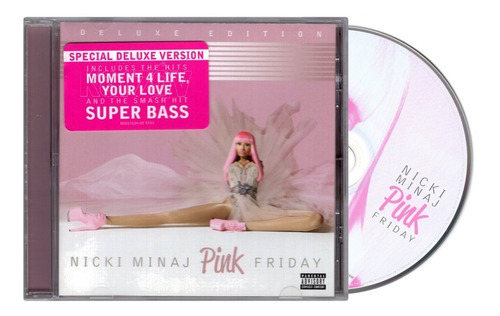 CD de luxo de Nicki Minaj Pink Friday e 16 músicas