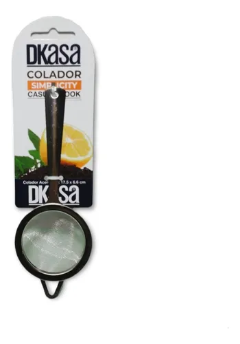 Colador De Acero Inoxidable Dkasa Simplicity 17,5 X 6,6 Cm