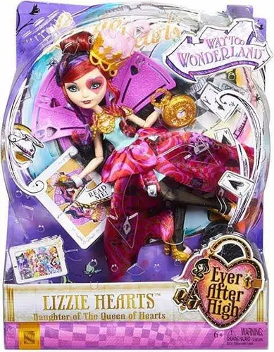 Boneca Lizzie Hearts - Ever After High Original 