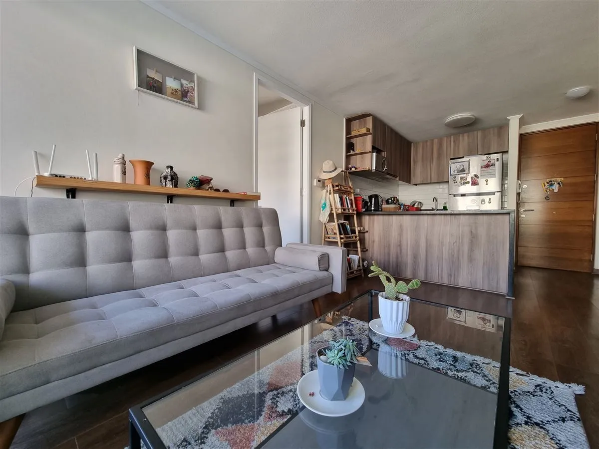 Imagen 2 de 12 de Departamento En Venta De 1 Dorm. En Providencia