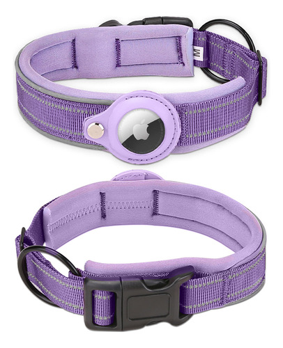 Collar Para Perros Compatible Con Air Tag Y Rastreador Gps