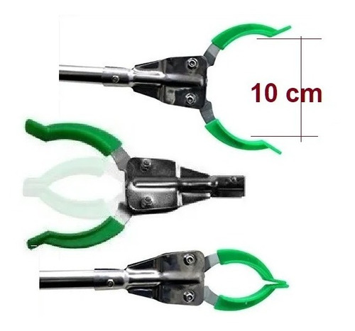 2 Pinza Mano Gancho Brazo Extensor P/ Recoger Y Descolgar Negro