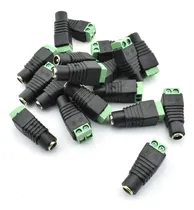 Comprar Pack X10 Conector Dc Hembra De Poder Dc Cámaras Fuente