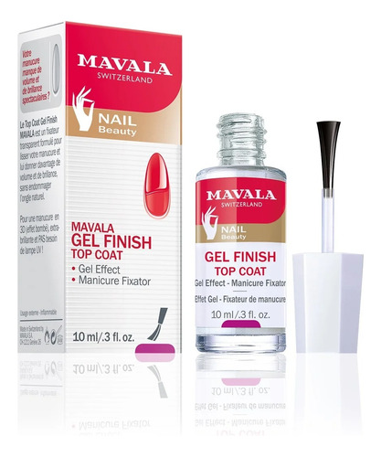 Mavala Gel Finish Top Coat Acabado Gel 10ml