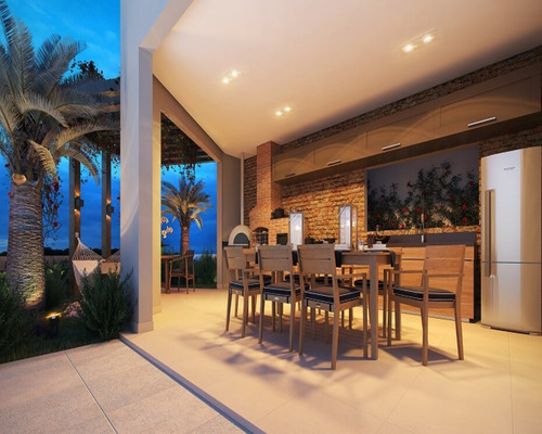 Imagem 2 de 15 de Casas Prontas Para Morar 139 M² Bellagio Residences 3 Dormitórios 1 Suíte Espaço Gourmet Integrado Cozinha Jardim Karolyne Votorantim - Ca00854 - 69579485