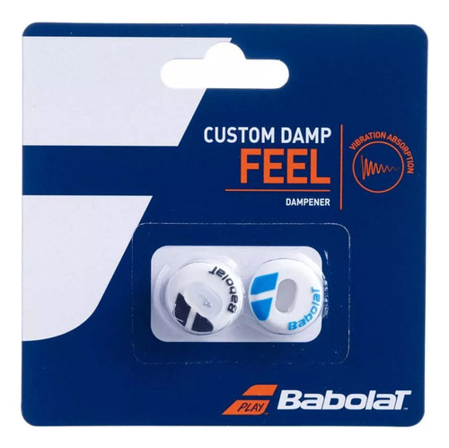 Antivibrador Babolat Custom Damp Feel Blanco X2