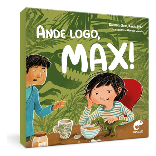 Livro Ande Logo, Max! de Seide, Katja Editora Camaleão Capa Mole em Português, 2024