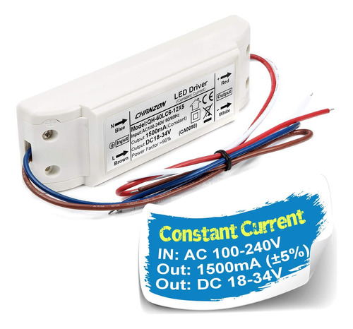 Controlador De Led De 1500 Ma (salida De Corriente Cons...