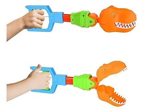 Juguete De Mano Robótica Dino Dinosaurio Verde