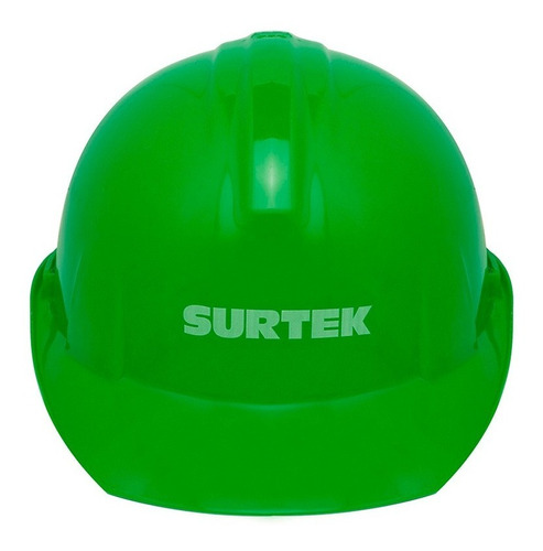 Casco Seguridad Ajuste De Intervalos Verde 137313 Surtek