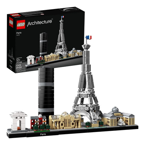 Kit De Construcción Lego Architecture 21044 , París, 649 Pzs