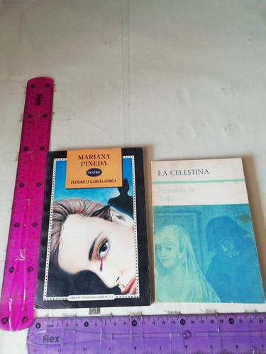 Lote De 2 Libros De Teatro Mariana Pineda Y La Celestina