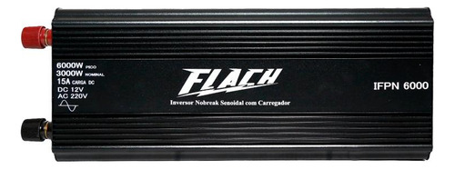 Inversor Tensão Carregador Bateria 12v/220v Flach Ifpn6000-1