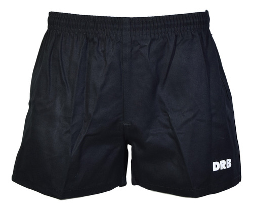 Short De Rugby Dribbling Hombre Black