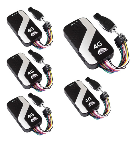 Set 5 Gps Tracker Localizador Vehicular Tk403b 4g Control