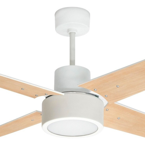 Imagen 6 de 7 de Ventilador De Techo Blanco Moderno Protalia Premium