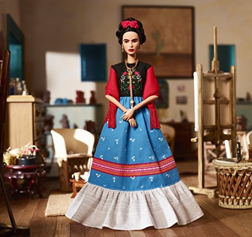 Imagen 4 de 6 de Barbie Inspiradora Mujer Frida Kahlo Doll