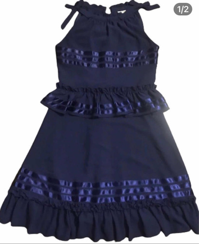 Vestido De Niña Importado Talla  14