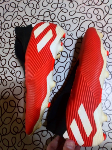 Botines adidas Nemesis Rojos Originales