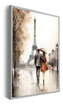 Comprar Quadro Quadro Casal Em Paris Com Vidro