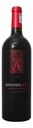 Pack De 4 Vino Tinto Apothic Red 750 Ml