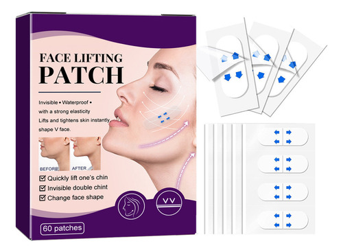 Parche De Estiramiento Facial En Forma De F Para Dar Forma A