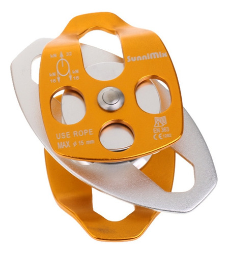 . 32kn Doble Polea For Cuerda Rescate Árboles Escalada En