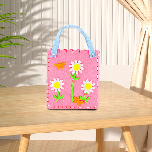 2 Kit De Costura De Bolsas No Tejidas Para Niños, Bonitos