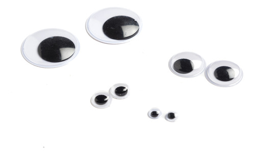 Ojos Moviles Ojitos 5mm X 100 Unid Peluches Amigurumi 