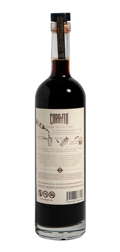 Imagen 4 de 4 de Carajillo Corajito Clásico 750 Ml
