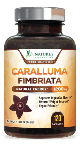 Nature's Nutrition | Caralluma Fimbriata | 1200mg | 120 Caps