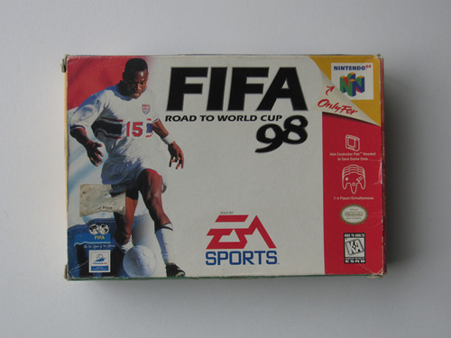 Fifa Road To World Cup 98 Original Nintendo 64 Ntsc Nus-usa