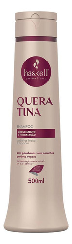Kit Haskell Queratina Sh. Condicionador E Máscara 500ml/g