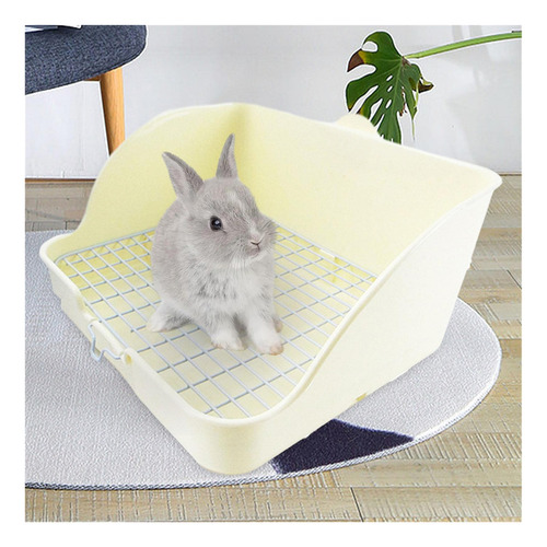 Caja De Arena Para Conejos, Inodoro, Orinal, Lecho Esquinero