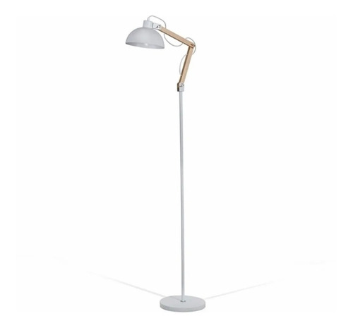 Imagen 3 de 10 de Lampara De Pie Cobre Apto En Madera Chapa Vintage Led Cuotas