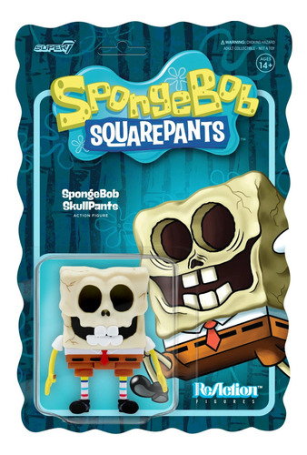 Figura Reaction Bob Esponja Calavera