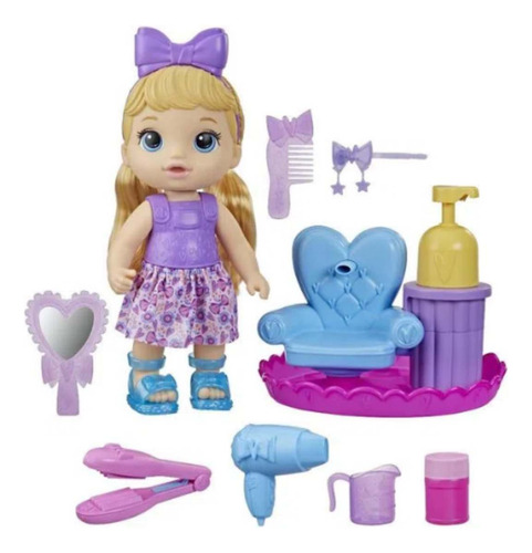 Boneca Baby Alive Cabelos Estilosos Loira F5112