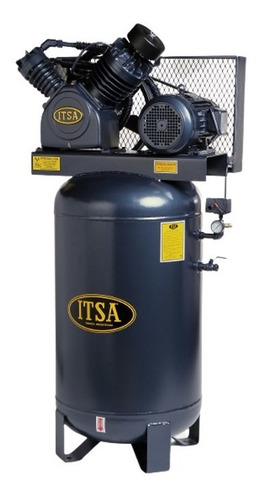 Compresor De Aire 5 Hp 80 Gal Marca Itsa Trifasico Vertical