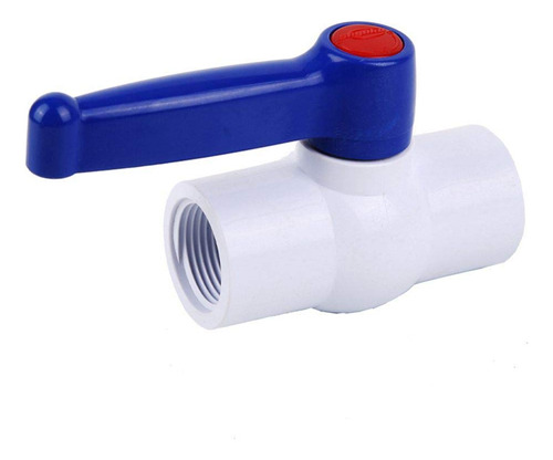 Inline Pvc Ball Valve 3/4 Inch, Compact Single Handle S...