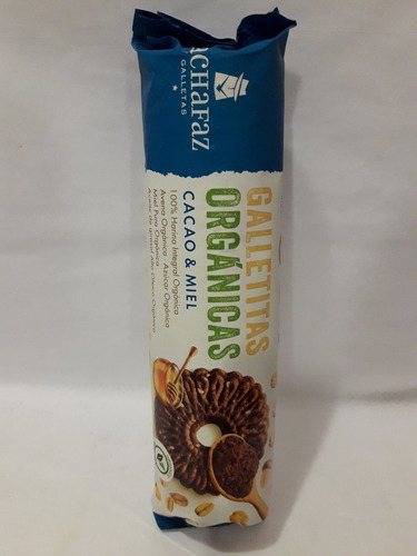 Galleta Organicas Cachafaz Cacao Y Miel X 170grs