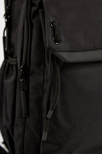 Mochila Negra Unisex Shy Moda Nueva Urbana Grande Negro Liso