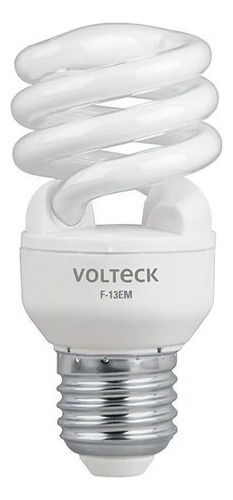 Lámpara Espiral Mini T2 13 W Luz De Día En Blíster, Volteck