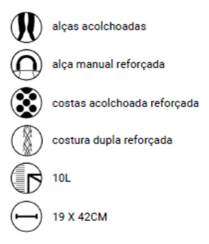 Mochila Estanque Sacola Mormaii Bolsa Impermeável 10 Litros Azul